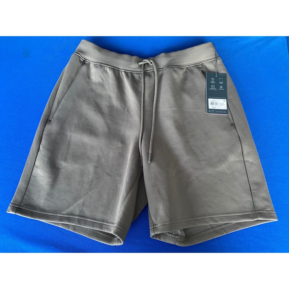 VRST Mens 7" Pinnacle Fleece Short Warm Pewter Size Small NWT MAX241108S